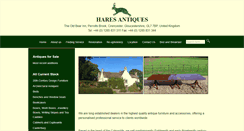 Desktop Screenshot of hares-antiques.com