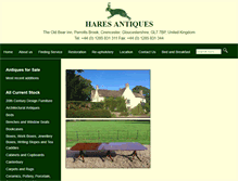Tablet Screenshot of hares-antiques.com
